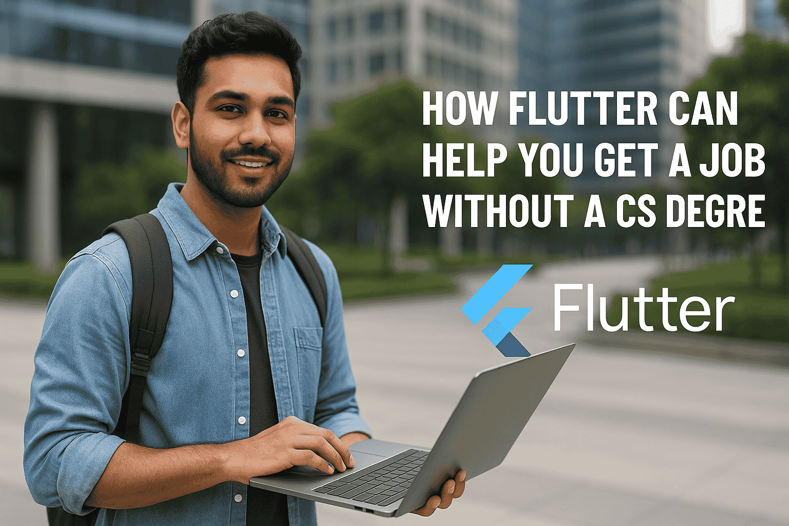 How Flutter Can Help You Get a Job Without a CS Degree